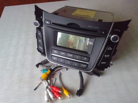Автомагнитола АС 100А6ЕЕ (RDS MP3) штатная для автомобилей HYUNDAI i30, i20, i10. . фото 2