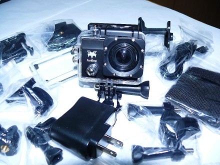 Видеокамера, экшен камера Q-6FB 4K, с WiFi, вес 60 гр, 2 дюйма ЖК-дисплей , 320 . . фото 4