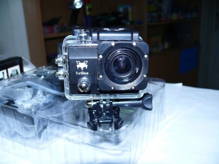 Видеокамера, экшен камера Q-6FB 4K, с WiFi, вес 60 гр, 2 дюйма ЖК-дисплей , 320 . . фото 3