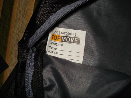 Вело рюкзак Top Move, привезен из Англии. Оплата на карту Приват банк , отправка. . фото 4