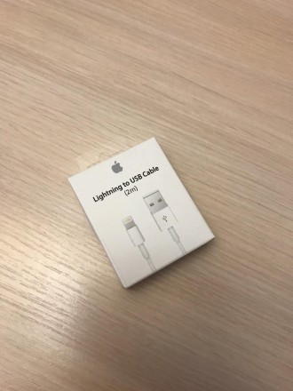 Apple оригинальный кабель (2метра) MD819 
Год выпуска:2017.
Доставка по всей У. . фото 2