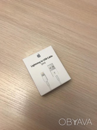 Apple оригинальный кабель (2метра) MD819 
Год выпуска:2017.
Доставка по всей У. . фото 1