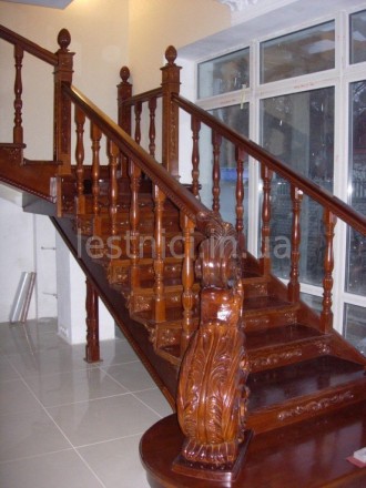 Наша компания "Лестницы из дерева" занимается изготовлением деревянных лестниц н. . фото 4