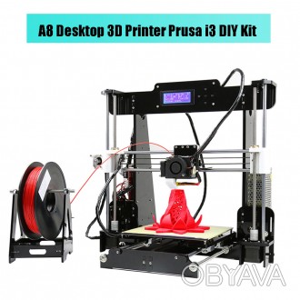 Полный комплект для сборки 3Д принтера "Anet A8 Prusa i3 "
Основные характерист. . фото 1