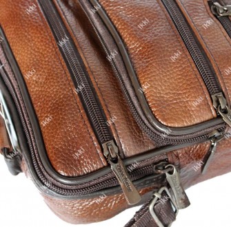 Мужская сумка из натуральной кожи через плечо светло-коричневого цвета. Можно но. . фото 8