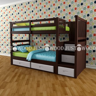 Детская двухъярусная кровать Шериф+ удобная и практичная для Ваших деток.
Издел. . фото 4