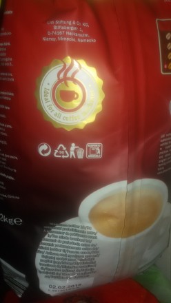 Якісна кава в зернах з Німеччини. 100 % Арабіка.
Маса 1200 грам.. . фото 5