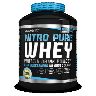 Nitro Pure Whey Gold 
- протеин состящий из смеси сывороточных белков с различн. . фото 2