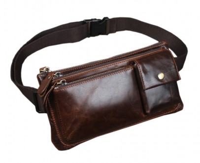 Мужской клатч ― сумочка с ремнем, выполнена из натуральной кожи ― краст, которая. . фото 5