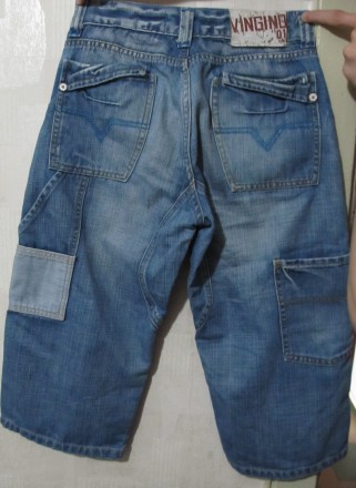 шорты джинсовые, в очень хорошем состоянии на худенького мальчика. . фото 3