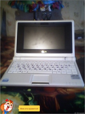 Продам новый рабочий нетбук Asus Eee PC 701SD в очень хорошем состояние,экран 7,. . фото 2