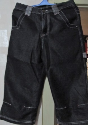 шорты джинсовые на подростка, в хорошем состоянии, на рост 164. . фото 2