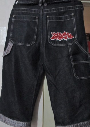шорты джинсовые на подростка, в хорошем состоянии, на рост 164. . фото 3