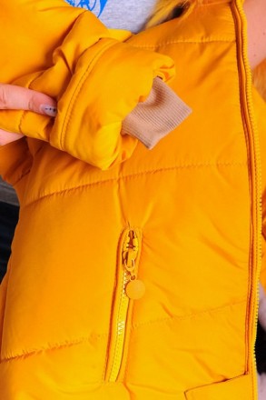 Детская куртка для девочки «Бант» .
Цвета: голубой, горчичный, желтый, зелёный,. . фото 8
