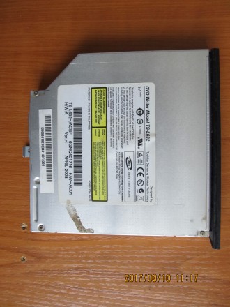 Привод для AcerAspire6530g.
DVD-Super Multi Double Layer – Считывание: 24X CD-R. . фото 2