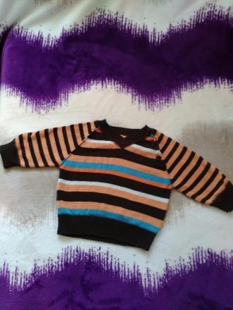 В комплект входят:свитер - состав 100% хлопок,мягенький и стильный на пуговичках. . фото 4