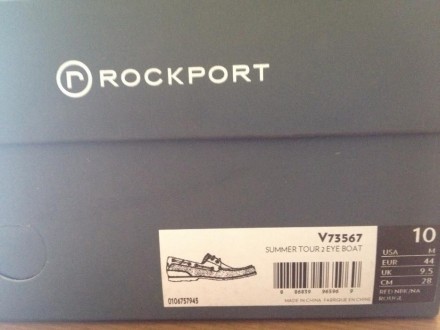 Кожаные новые отличные мокасины фирмы Rockport (в коробке). Куплены в Америке. П. . фото 6