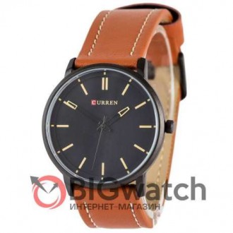 Стильные и необычные мужские кварцевые наручные часы Curren в нескольких вариант. . фото 2