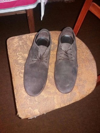 Продам замшевые туфли BERESLAVICH б/у размер 41, каблуки не стертые. . фото 2