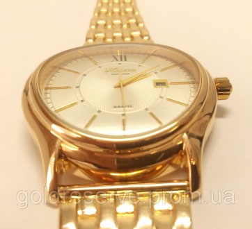 Часы золотые с браслетом "Ника".
Золото 585 проба. Вес - 77,37 грамм,
Цена 65 . . фото 5