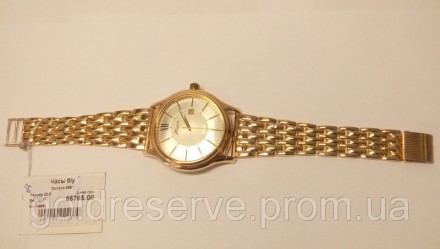 Часы золотые с браслетом "Ника".
Золото 585 проба. Вес - 77,37 грамм,
Цена 65 . . фото 3