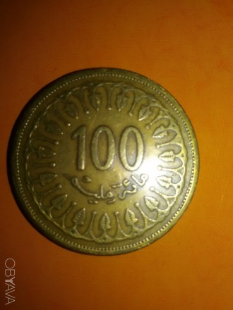 100 миллим 2005 года Тунис. . фото 2