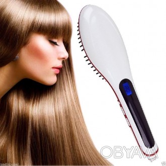 Электрическая расческа-выпрямитель Fast Hair Straightener HQT-906 - это новейший. . фото 1