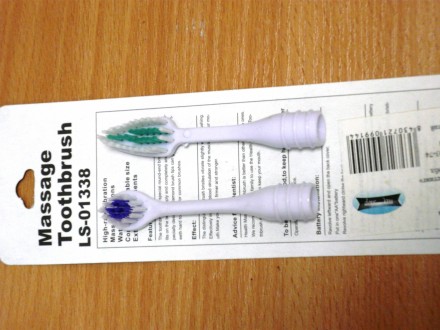Сменные насадки для электрической зубной щетки Lucky Star Massage Toothbrush LS-. . фото 3