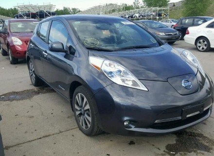 Черный Nissan leaf 2013 года, в кратчайшие сроки будет привезён с аукционов США!. . фото 4