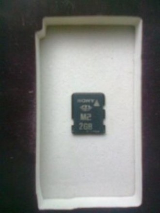 карта памяти 2Gb М-2 "Sony",рабочая,в отличном состоянии.Использовалась немного . . фото 2