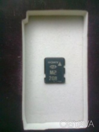 карта памяти 2Gb М-2 "Sony",рабочая,в отличном состоянии.Использовалась немного . . фото 1