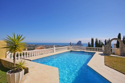 Вилла с фантастическим видом на море для 6 человек в Кальпе с частным бассейном.. . фото 7