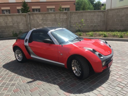 Smart Roadster Coupe Hardtop Cabrio by Mercedes, 2004 г., 116 тыс.км, ярко-красн. . фото 10