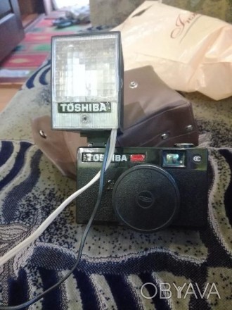Продам пленочный фотоаппарат TOSHIBA, в хорошем состояние, с чехлом. Доставка МО. . фото 1