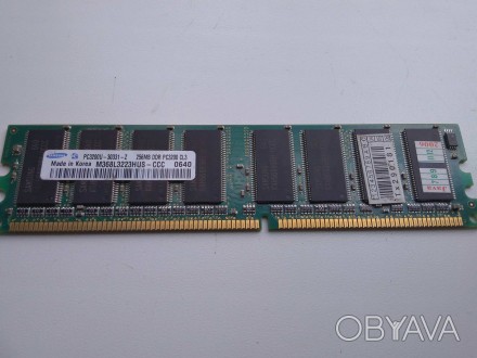 Память DDR 256Мб 
25грн. - за планку. . фото 1