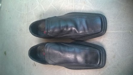 Продам мужские туфли из натуральной кожи. Идеальное состояние, толстая литая под. . фото 2