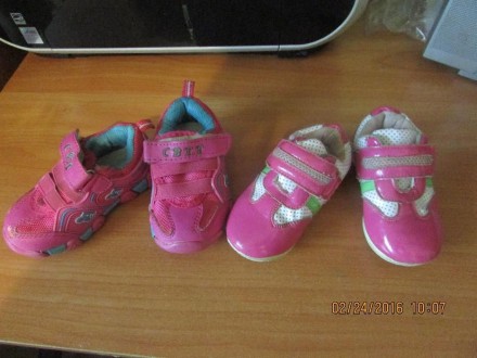 Продам обувь своей дочери в хорошем состоянии, немнога сбиты носочки. По стельке. . фото 4