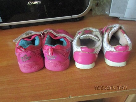 Продам обувь своей дочери в хорошем состоянии, немнога сбиты носочки. По стельке. . фото 3