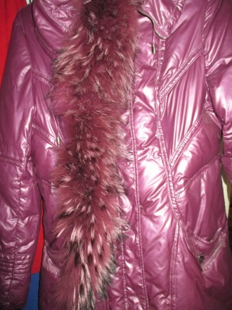 пуховик-куртка сост идеальное р 48-50
состояние идеальное, натуральный мех, скр. . фото 8