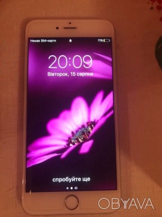 Продам iPhone 6 Plus silver 128 gb Телефон в идеальном состоянии. Носился в чехл. . фото 1