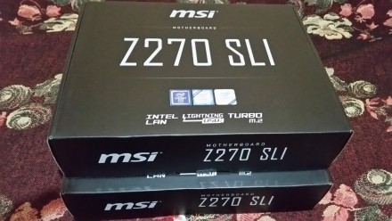 Продам новые MSI Z270 SLI. 

укр. гарантия 3 года

Характеристики можно посм. . фото 2