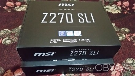 Продам новые MSI Z270 SLI. 

укр. гарантия 3 года

Характеристики можно посм. . фото 1