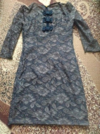 Продам платье,в отличном состоянии,одевалось пару раз,коротенькое,на стройную фи. . фото 4