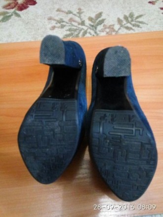 Замшевые туфли два раза обувались состояние новых.. . фото 4