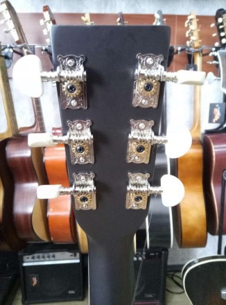 Акустическая 6ти струнная Гитара полностью сделана из Явора, накладка на гриф и . . фото 6