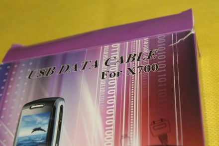 Data кабель для мобильного телефона Samsung X700. Полный комплект: кабель, диск . . фото 5