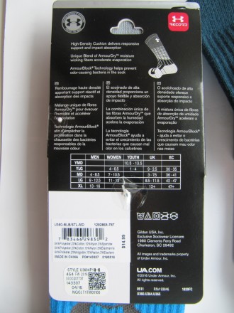 Спортивні шкарпетки від американського бренду Under Armour 
Розмір  36-41

- . . фото 5