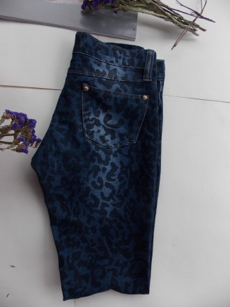 Неймовірні джинсики murro jian з елементами леопардового принту
гарно тягнуться. . фото 3