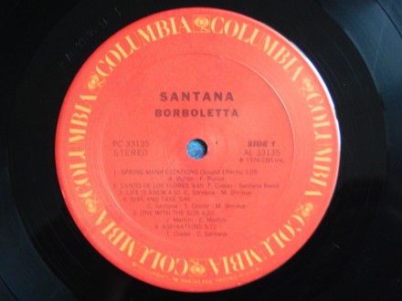 Santana ‎– Borboletta

Label:
Columbia ‎– PC 33135
Format:
Vinyl, LP, Album. . фото 4