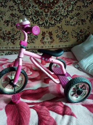 Трёх колёсный велосипед для девочки, отличное начало для будущей спортсменки. Лё. . фото 2